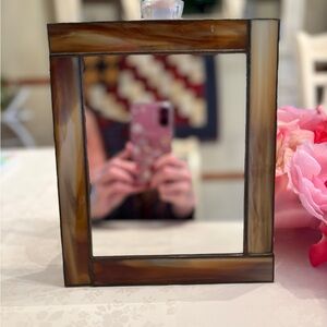 Darling Stained Glass Mirror